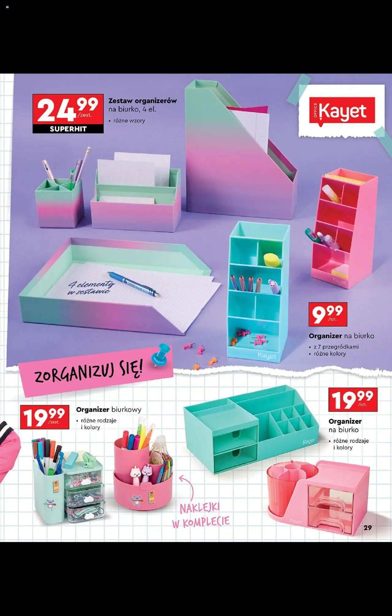 Biedronka - Szkoła od 28.07.2025 | Strona: 31 | Produkty: Baterie, Temperówka