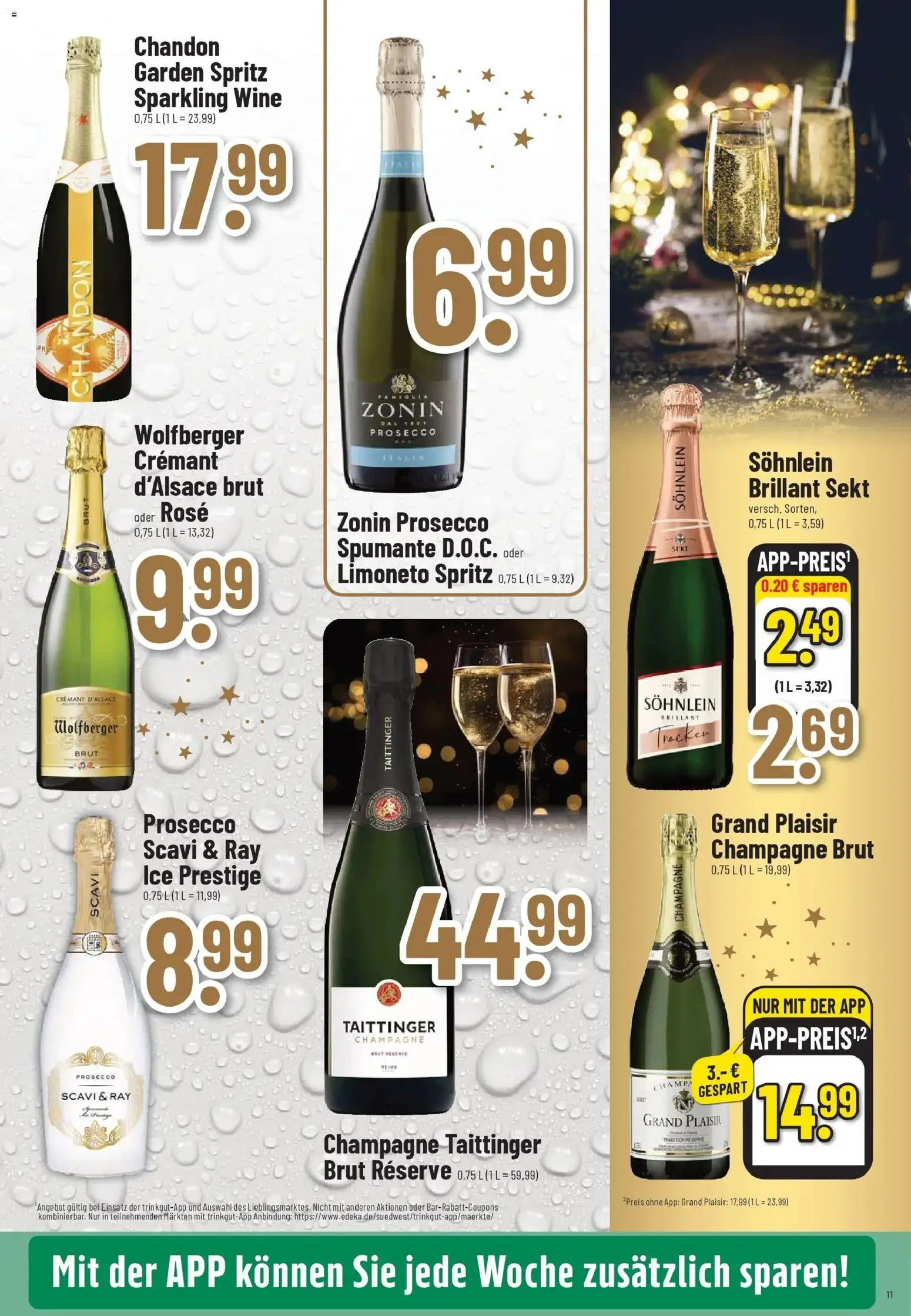 Trinkgut - trinkgut: Wochenangebote – gültig ab 07.12.2025 | Seite: 11 | Produkte: Sekt, Prosecco