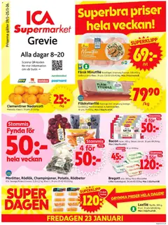 ICA Supermarket - Grevie - Förhandsvisning av reklamblad från butik ICA Supermarket aktuell från 19.01.2026