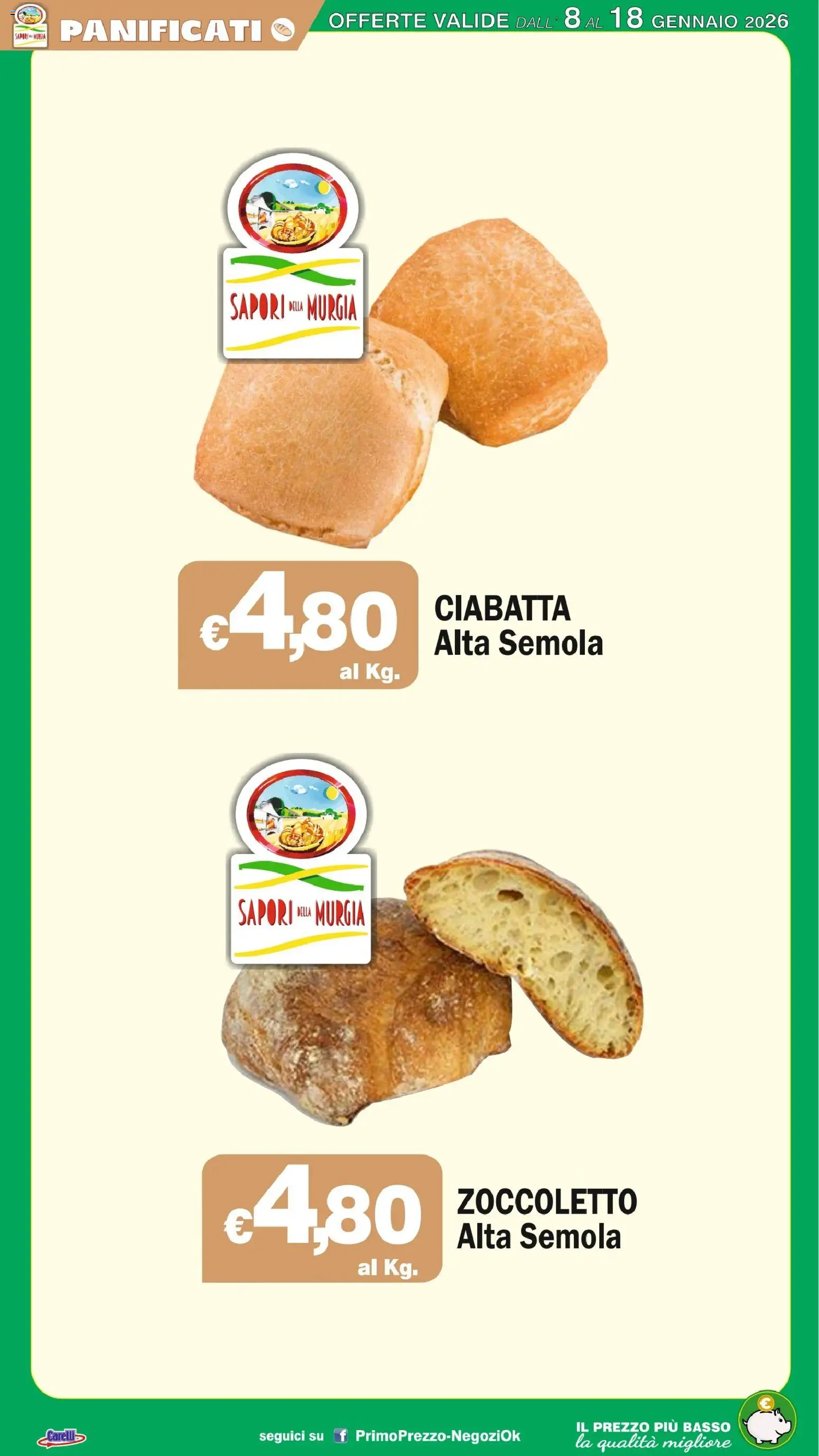 Volantino Primo Prezzo del 08.01.2026 | Pagina: 37