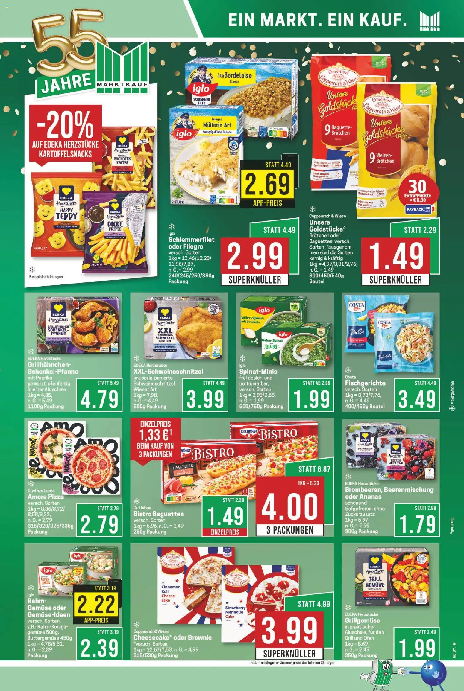 Marktkauf Prospekt 	 – gültig ab 02.02.2026 | Seite: 7 | Produkte: Baguette, Ananas, Backofen, Iglo schlemmerfilet