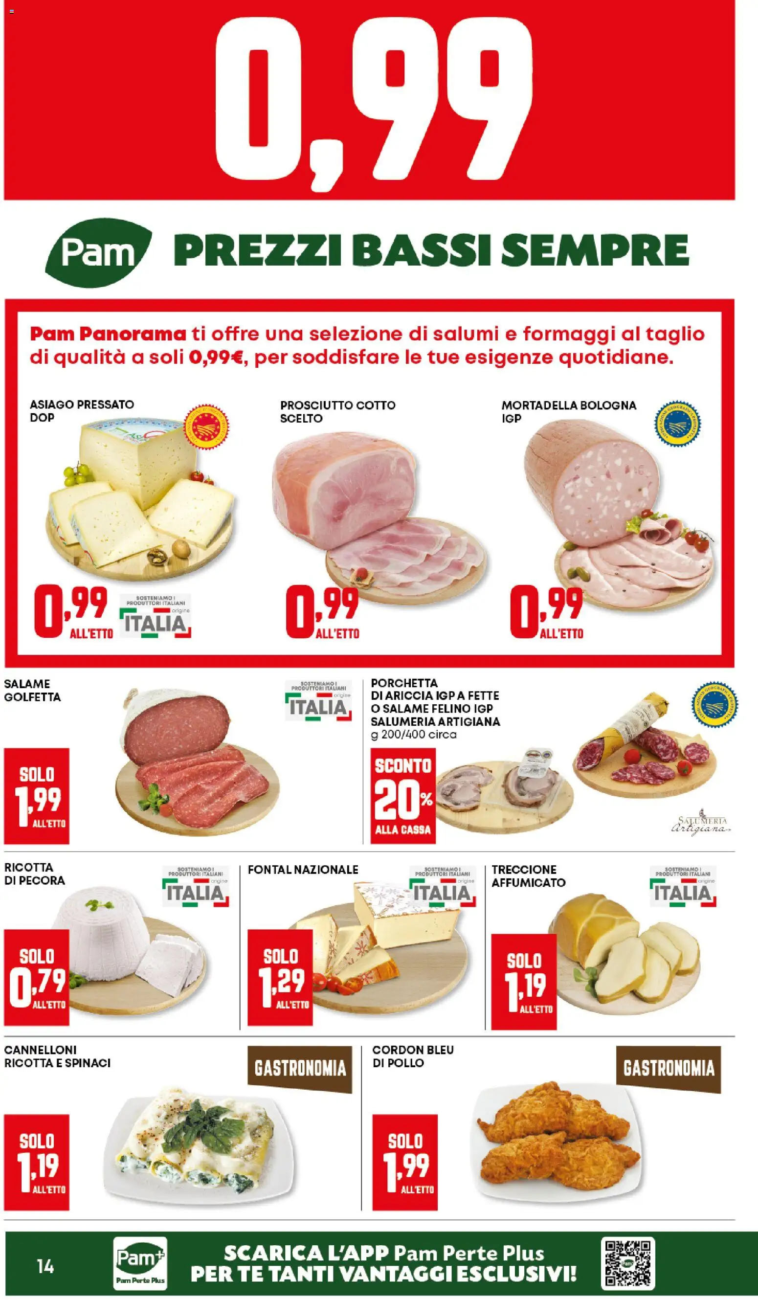 Volantino Panorama del 12.02.2026 | Pagina: 14 | Prodotti: Salame, Pollo, Tè, Mortadella