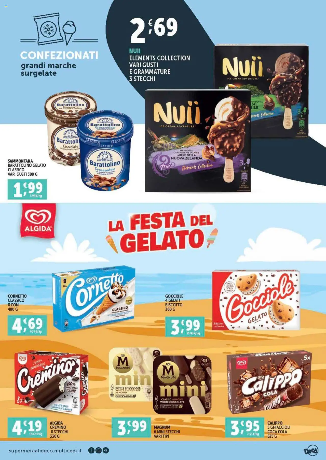 Volantino Decò del 08.08.2025 | Pagina: 7 | Prodotti: Cioccolato, Gelato, Miele, Barattoli