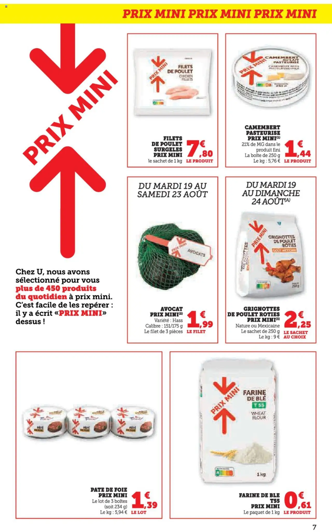  | Page: 7 | Produits: Avocat, Farine de ble, Avocats, Farine
