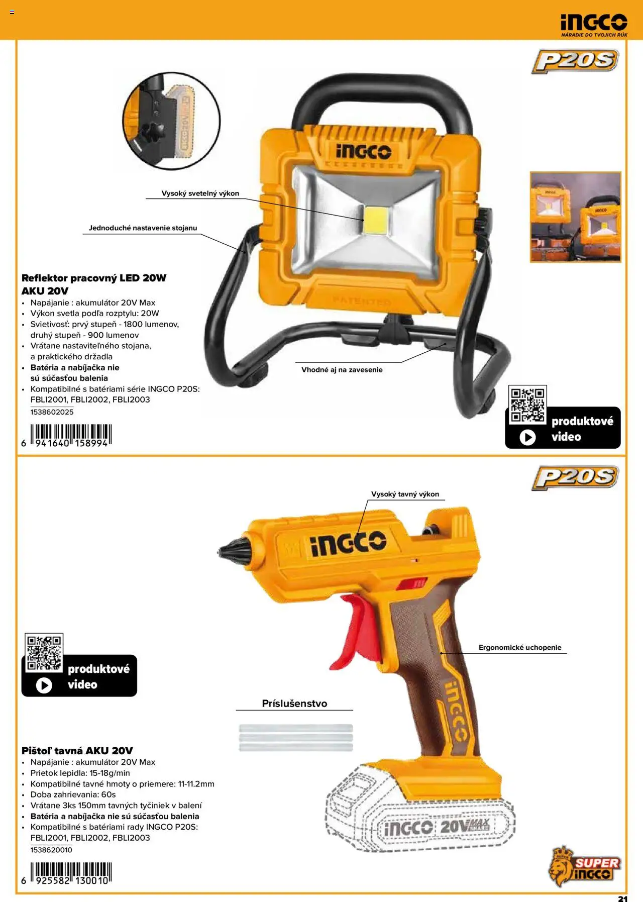 Nové Kinekus akcie – leták je platný od 28.04.2025 | Strana: 21 | Produkty: Reflektor, Náradie, Nabíjačka, Aku
