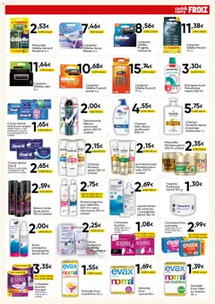 Vista previa Froiz - Folleto Cash válido desde el 09.04.2026 | Página: 15 | Productos: Acondicionador, Desodorante, Enjuague bucal, Ducha