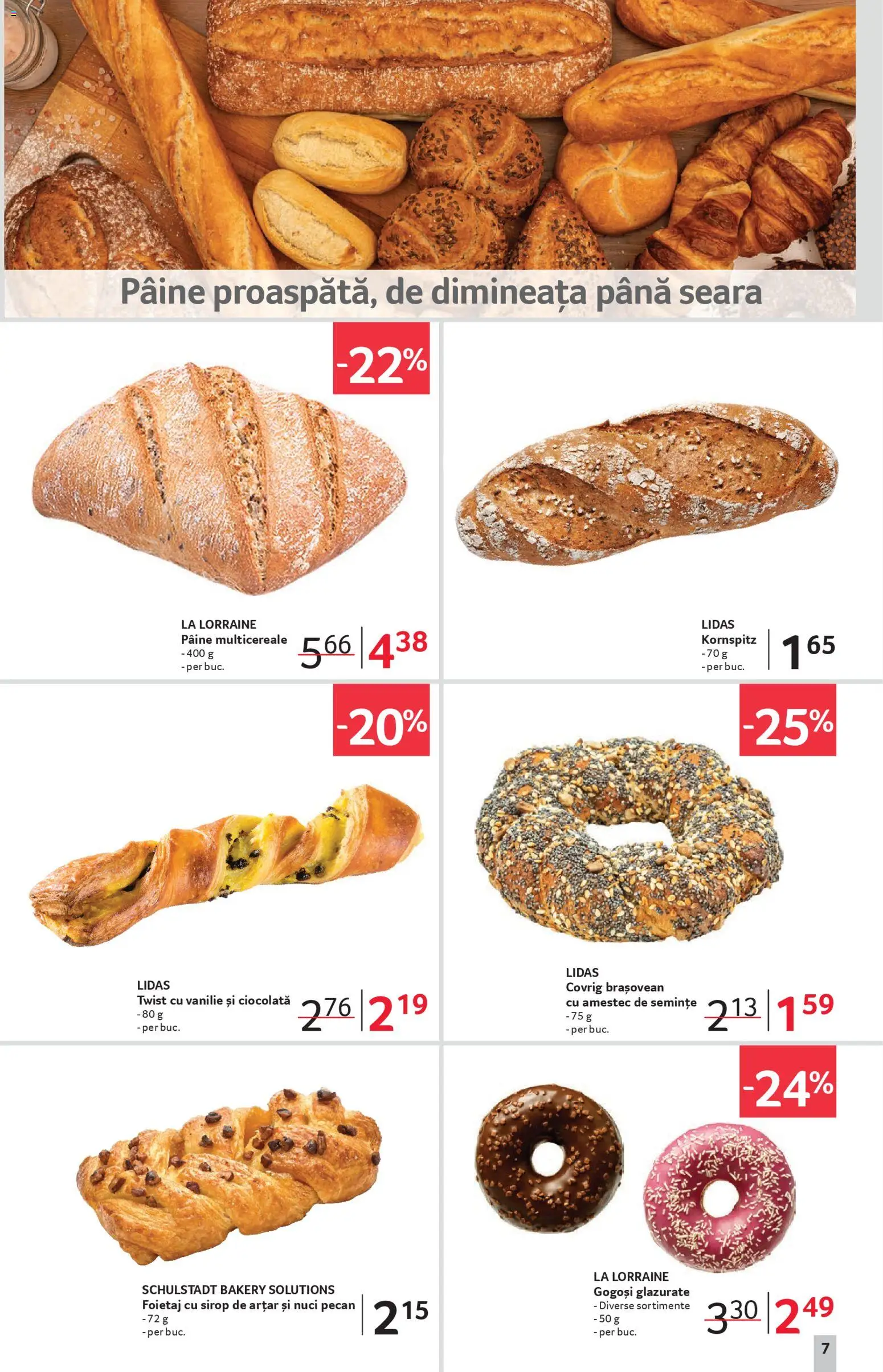 Noul catalog Selgros – valabil de la 31.10.2025 | Pagină: 7 | Produse: Foietaj, Ciocolată, Sirop de arțar, Nuci