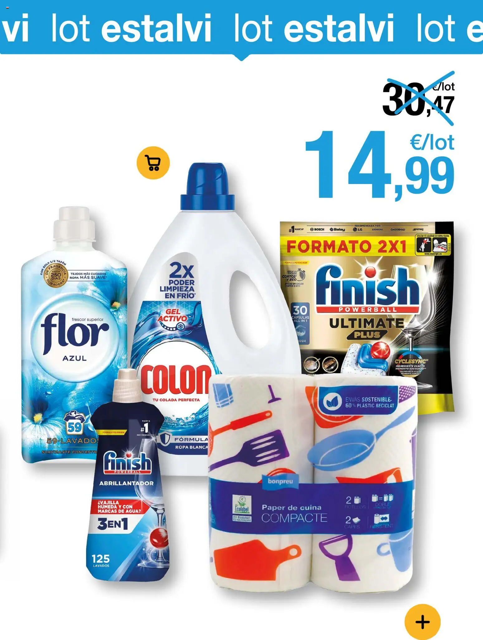 Bonpreu folleto │ válido desde el 21.04.2026 | Página: 57 | Productos: Ropa, Suavizante