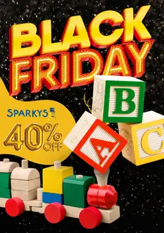 Náhled letáku Sparkys Black Friday od 17.11.2025