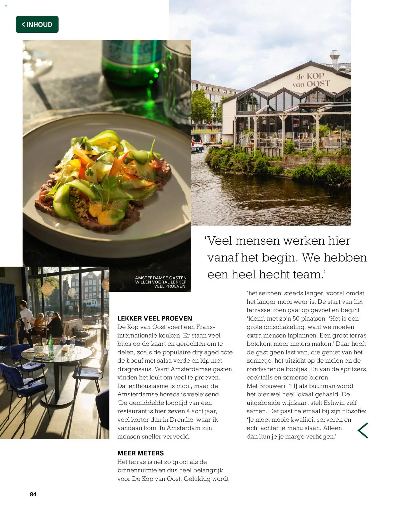 {H1} | Pagina: 84 | Producten: Kaart, Bier, Olasz felvágott, Kip