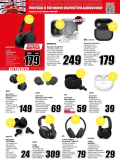 Anteprima del volantino Media World volantino valido a partire dal 06.03.2026 | Pagina: 7 | Prodotti: Audio, Cuffie, Batteria, Samsung
