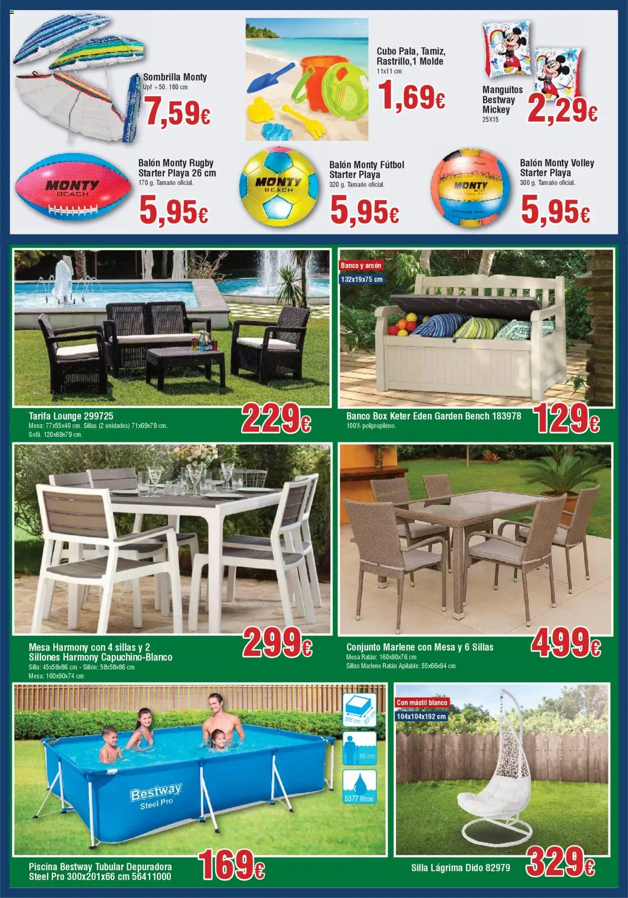 Froiz - Folleto Hiper │ válido desde el 27.05.2025 | Página: 7 | Productos: Sombrilla, Sillón, Mesa, Silla