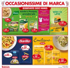 Anteprima del volantino Italmark volantino Occasionissime di Marca valido a partire dal 25.04.2026 | Pagina: 2 | Prodotti: Tagliatelle, Robot, Penne, Robot da cucina
