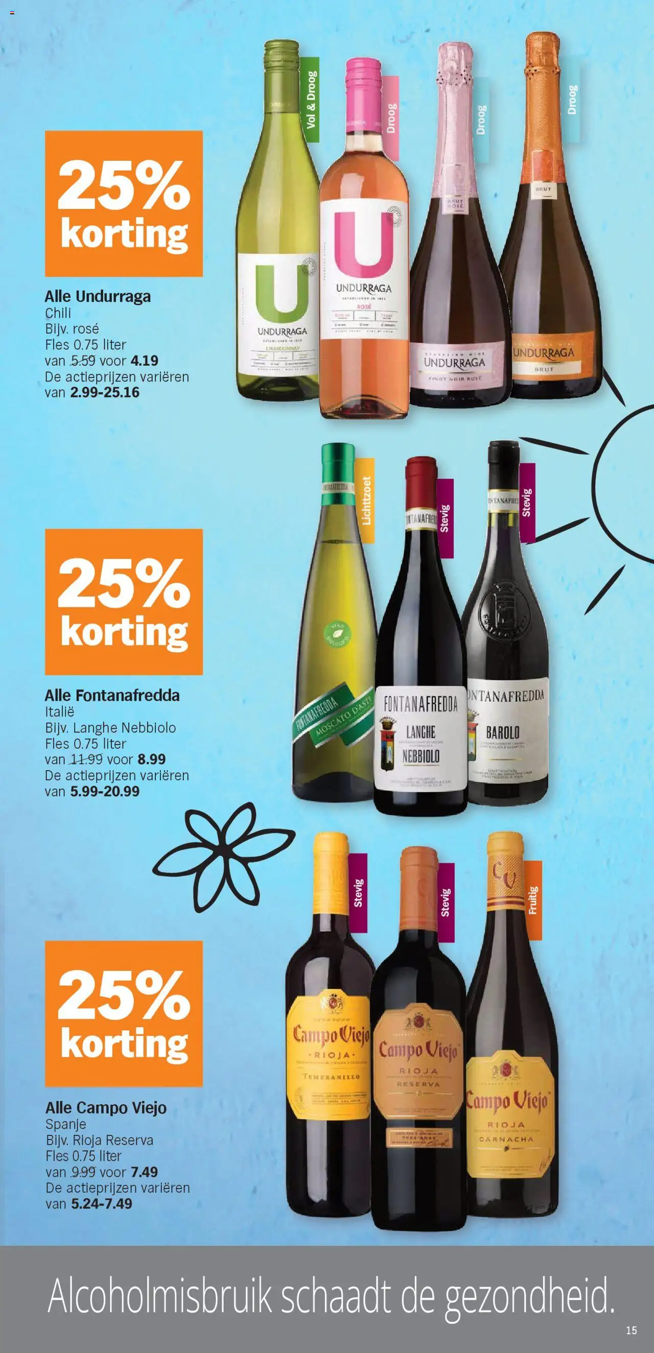  | Pagina: 15 | Producten: Fles