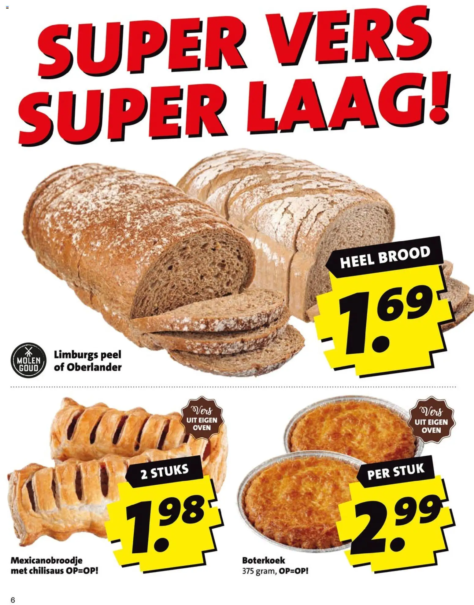 {H1} | Pagina: 6 | Producten: Brood, Oven