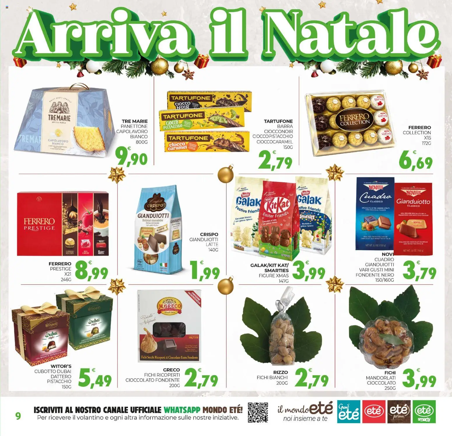 Volantino Eté del 21.11.2025 | Pagina: 9 | Prodotti: Tè, Latte, Nocciole, The