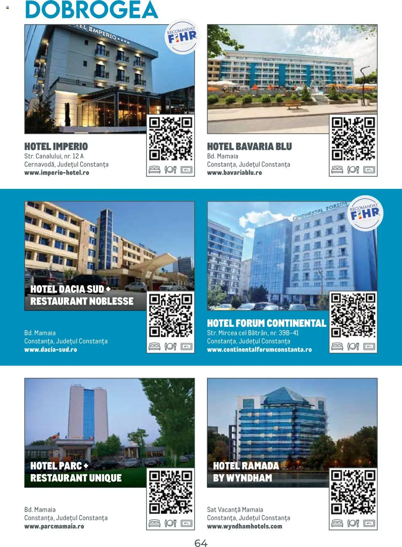 Metro catalog - Ghid de călătorie România – valabil de la 01.08.2025 | Pagină: 64
