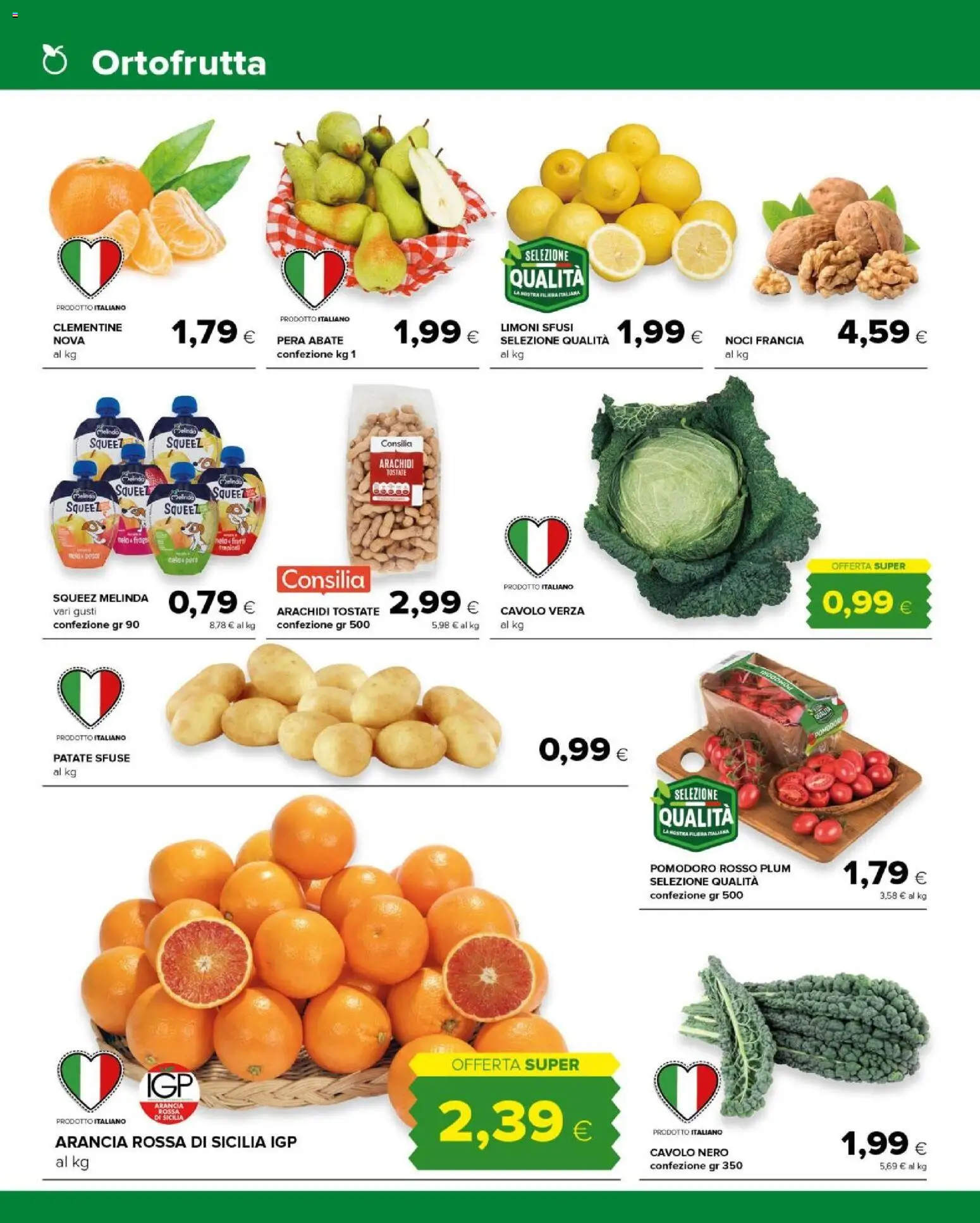 Volantino Tigre del 03.01.2026 | Pagina: 2 | Prodotti: Patate, Pomodoro, Arancia, Arachidi