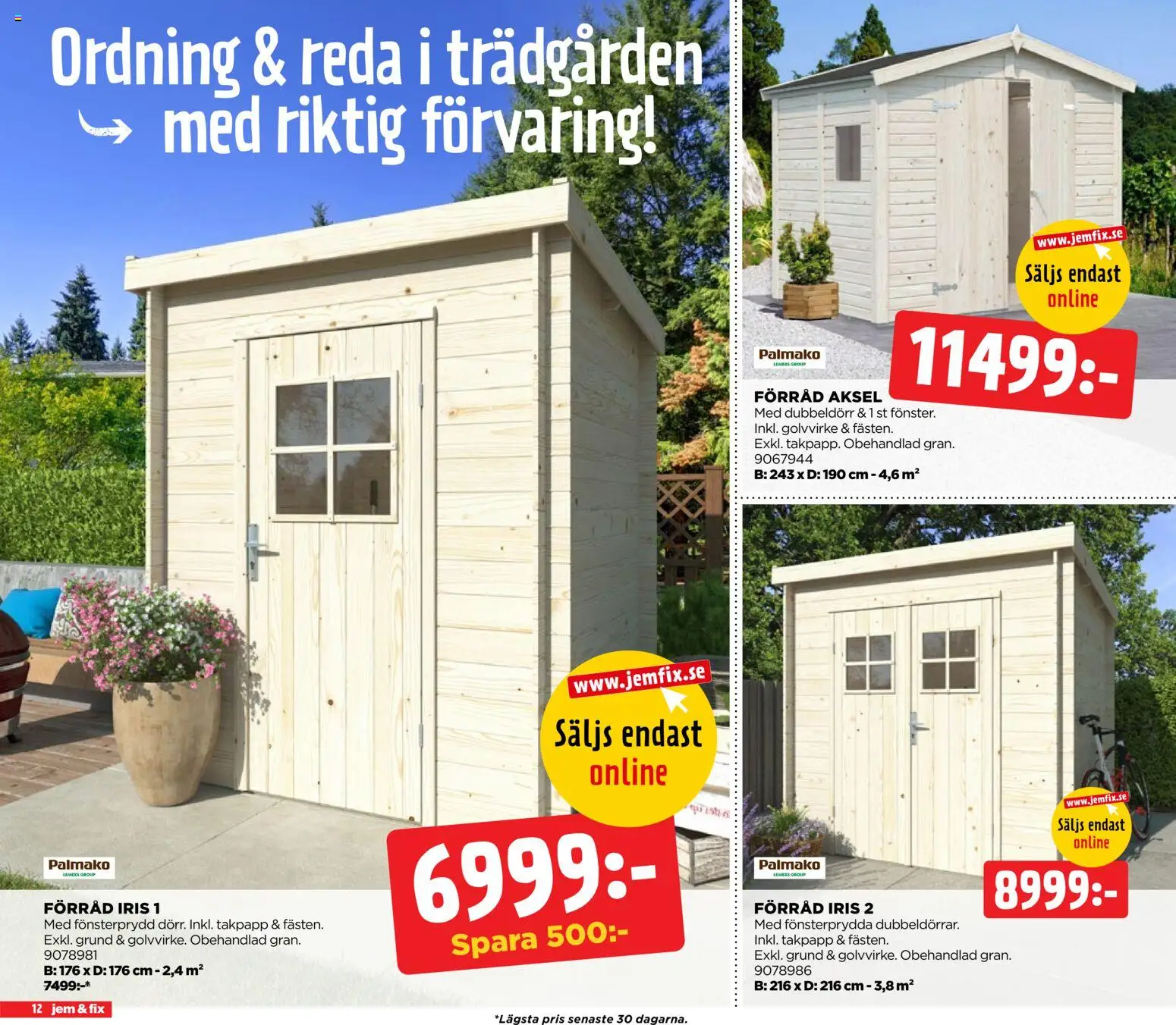 Jem & Fix reklamblad aktuell från 05.04.2026 | Sida: 12