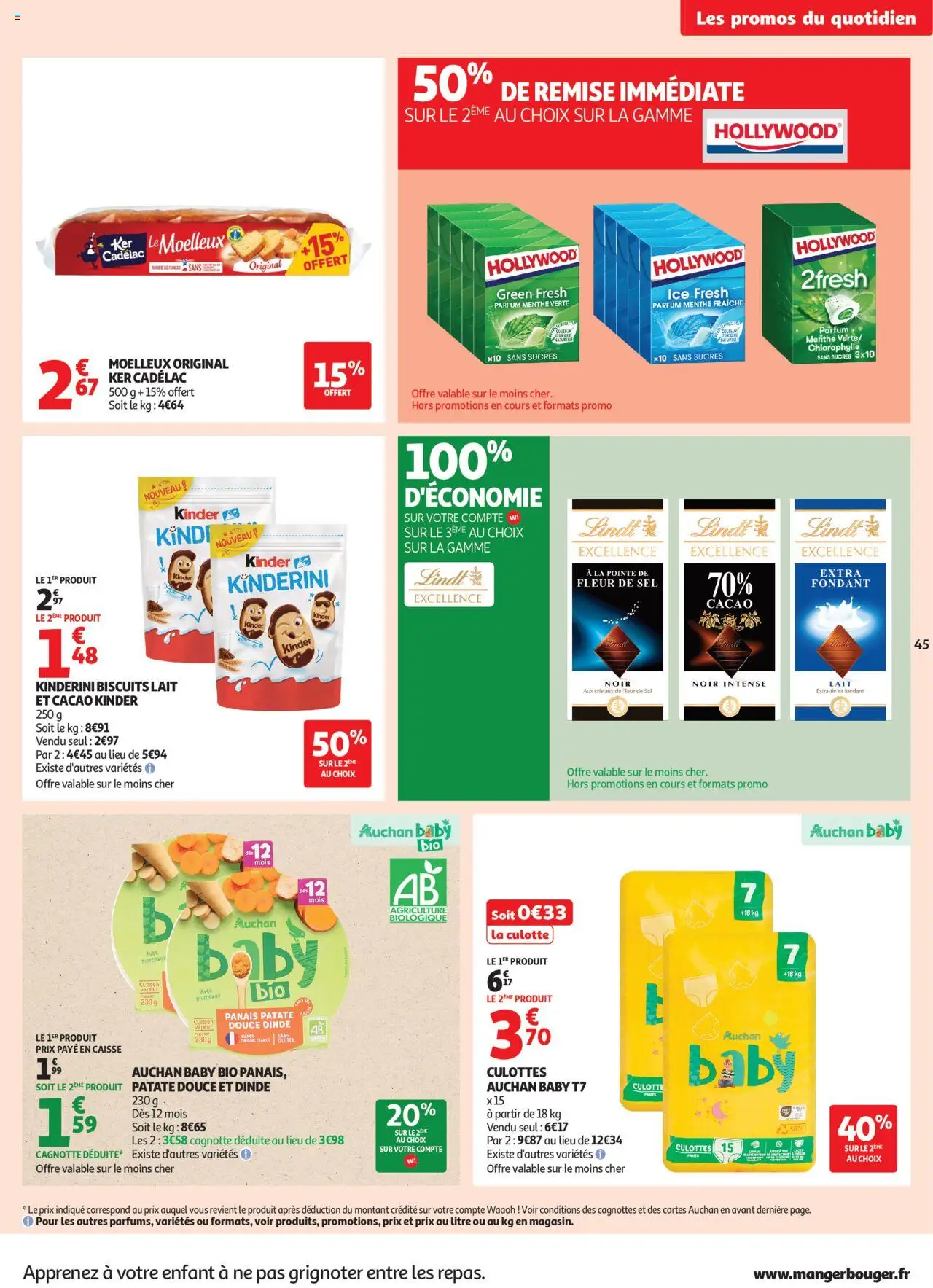  | Page: 45 | Produits: Menthe, Patate douce, Sel, Lait