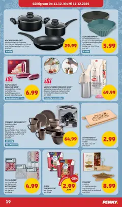Penny Markt Flugblatt ab 11.12.2025 gültig | Seite: 19 | Produkte: Sahne