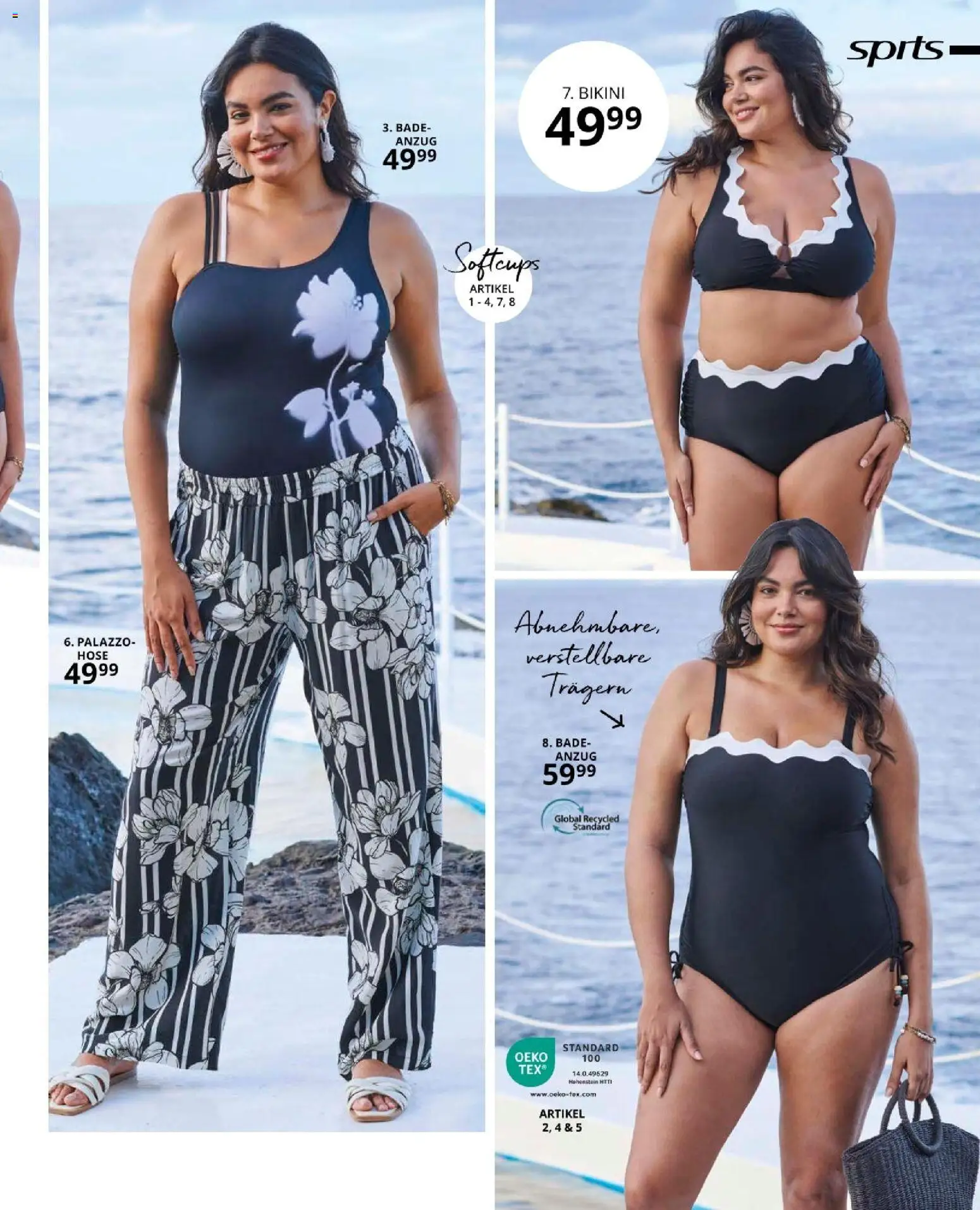 Ulla Popken akciós ujság - amely érvényes a következő dátumtól: 01.04.2026 | Oldal: 169 | Termékek: Bikini