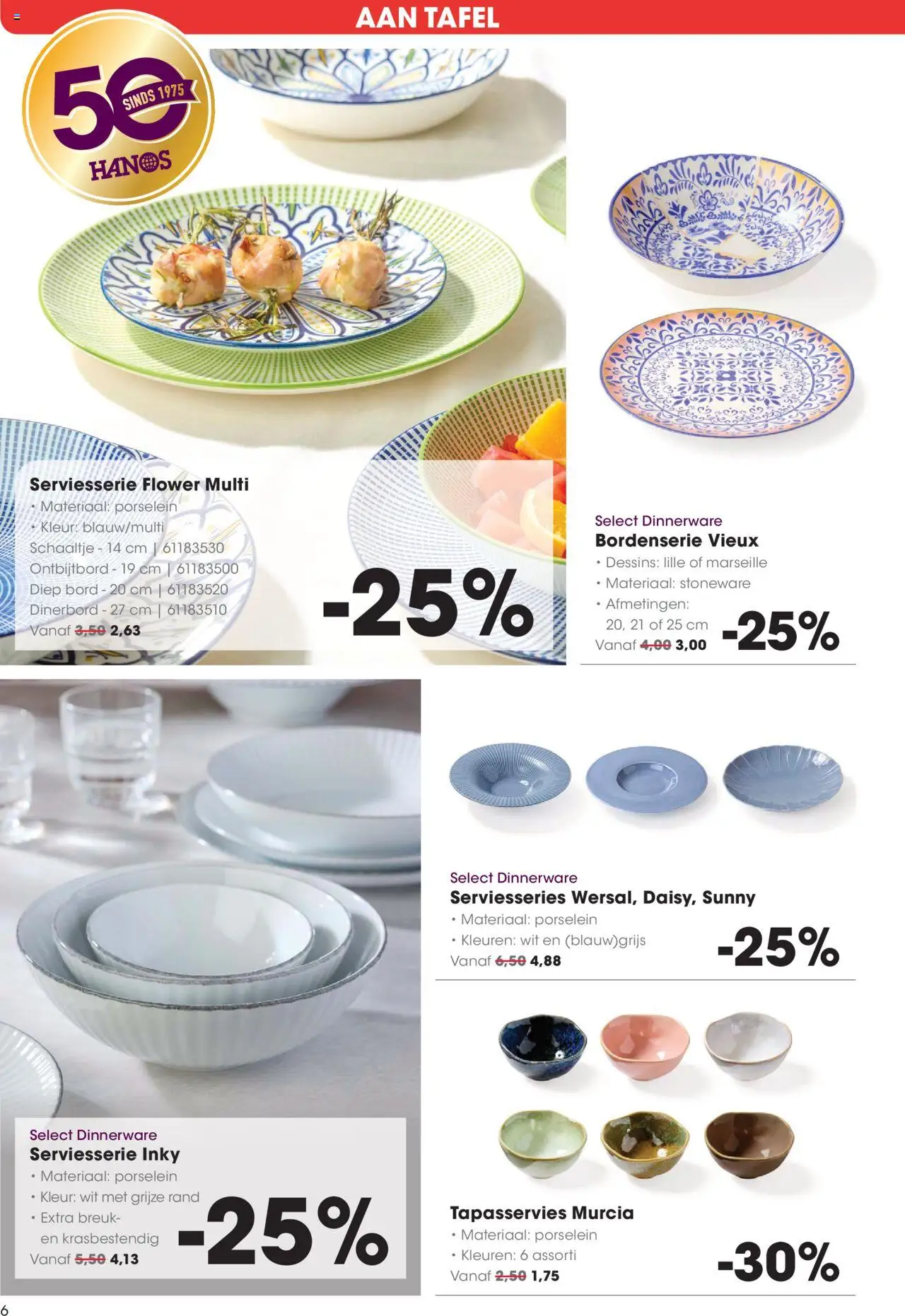  | Pagina: 6 | Producten: Bord, Tafel