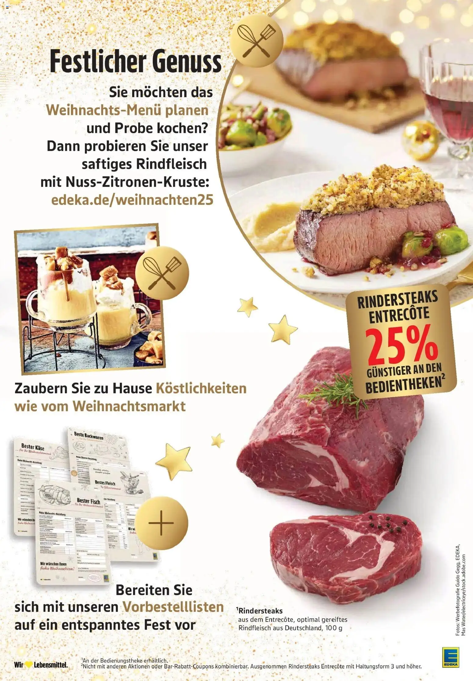 Edeka prospekt Bad Camberg	 – gültig ab 08.12.2025 | Seite: 9 | Produkte: Käse, Entrecote, Fisch, Steak