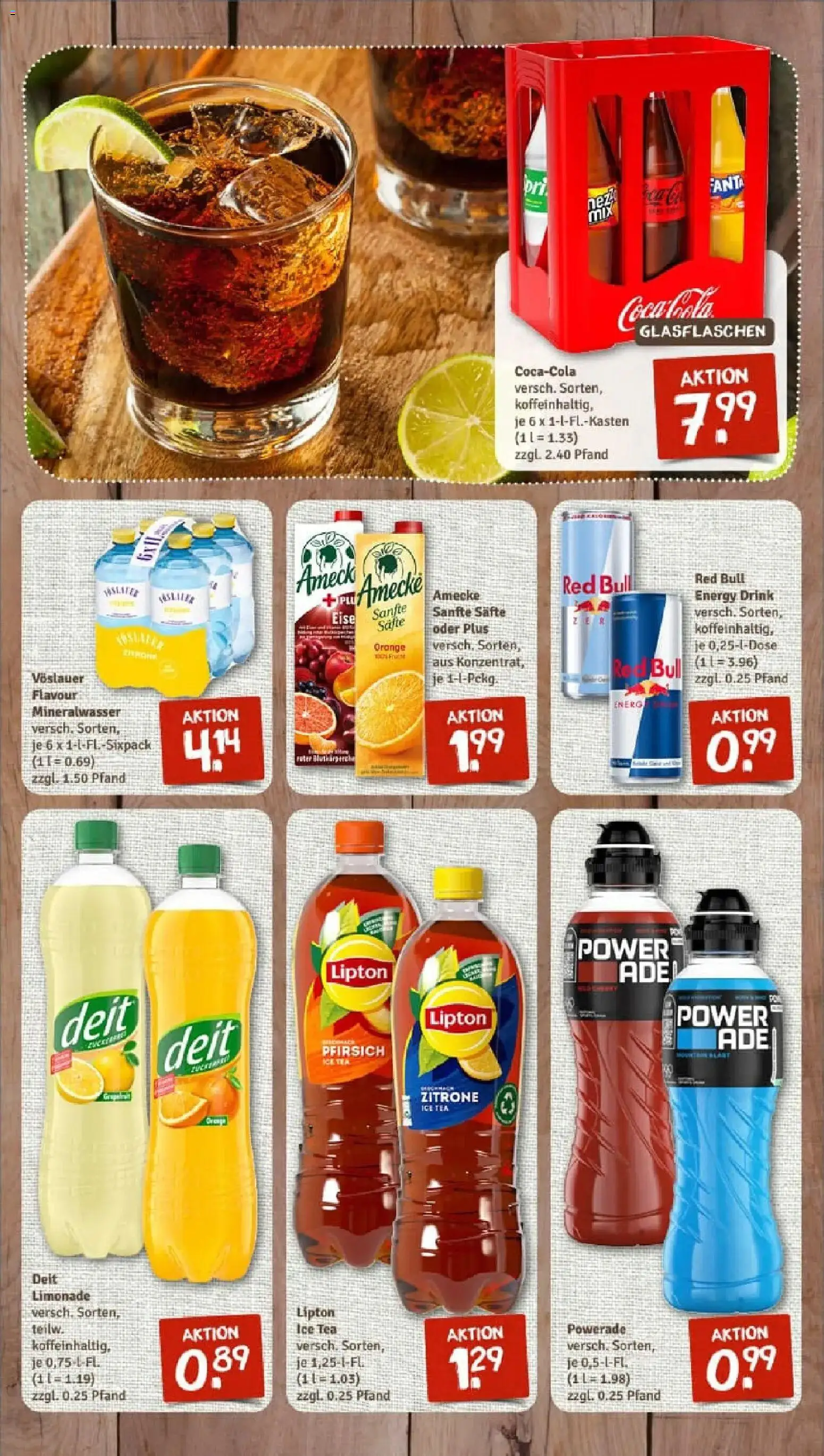 Rewe prospekt Hiddenhausen/Sundern	 – gültig ab 26.01.2026 | Seite: 10 | Produkte: Energy, Limonade, Mineralwasser, Pfirsich