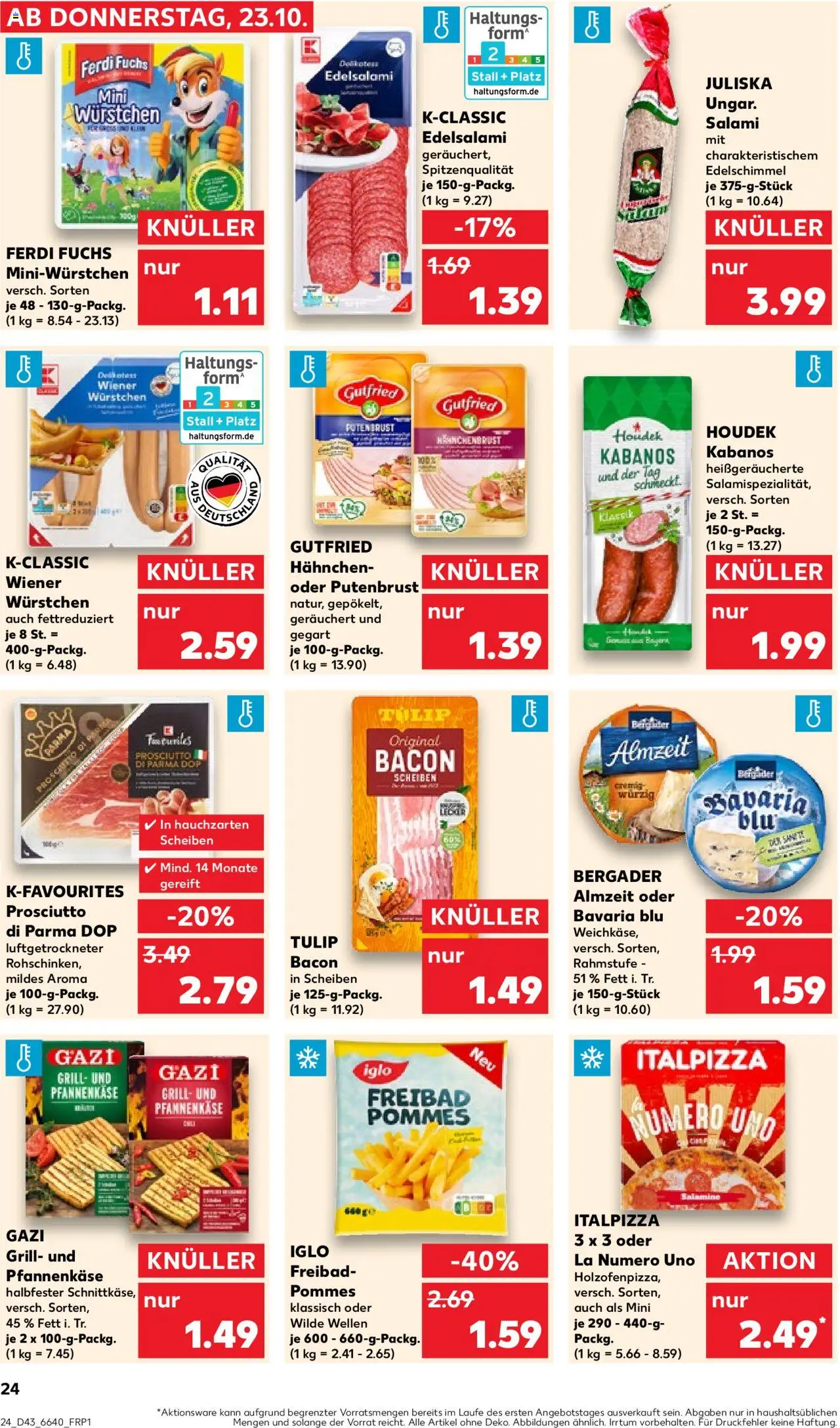 Kaufland Prospekt 	 – gültig ab 23.10.2025 | Seite: 24