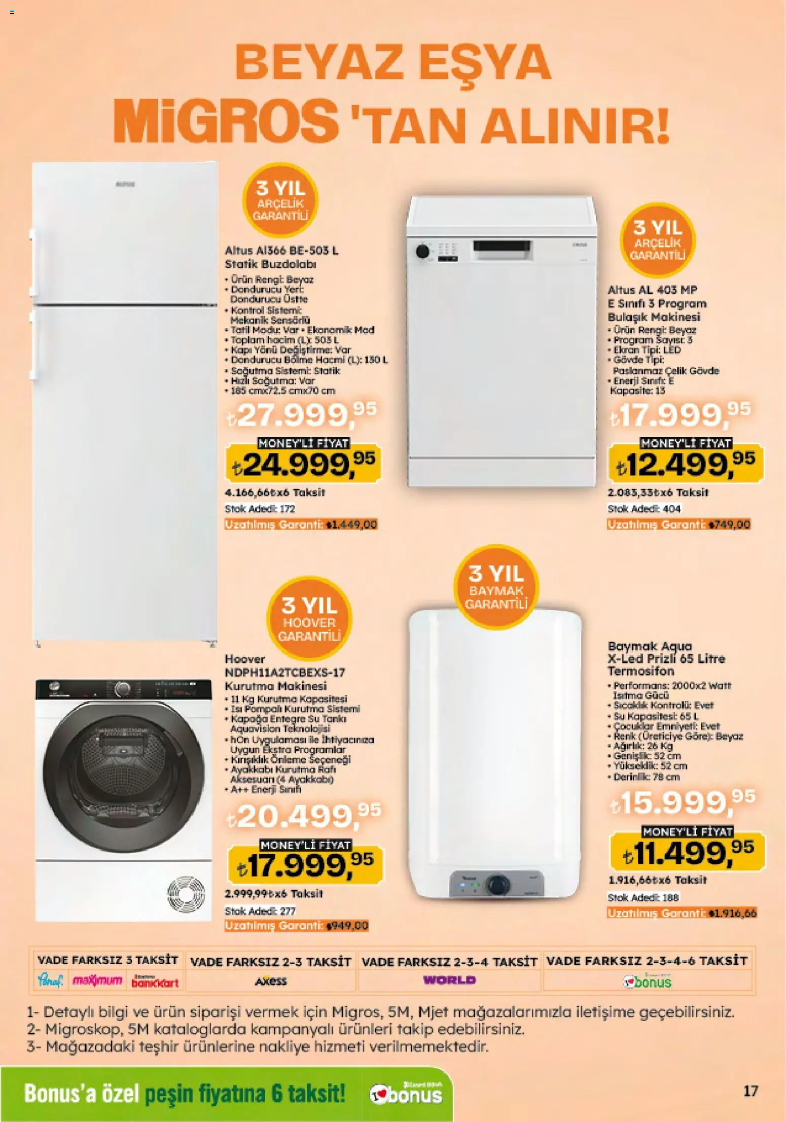 Migros Katalog - 5M Migroskop Dijital - 23.10.2025 tarihinden itibaren geçerlidir | Sayfa: 108 | Ürünler: Kurutma makinesi, Dondurucu, Bulaşık makinesi, Ağırlık