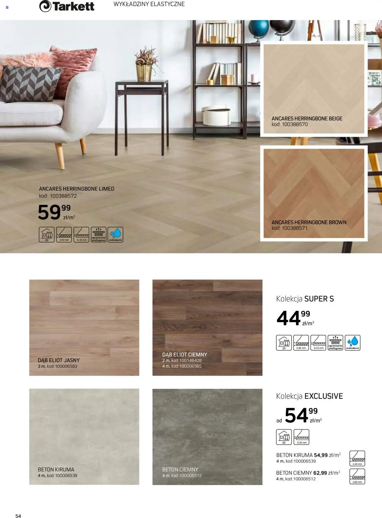 Komfort Gazetka - Katalog Podłogi I Drzwi od 26.06.2024 | Strona: 54