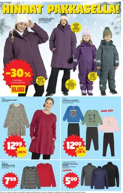 Tokmanni-mainoslehti voimassa 22.12.2025 alkaen | Sivu: 3 | Tuotteet: Takki, Haalari, Toppatakki, Tunika