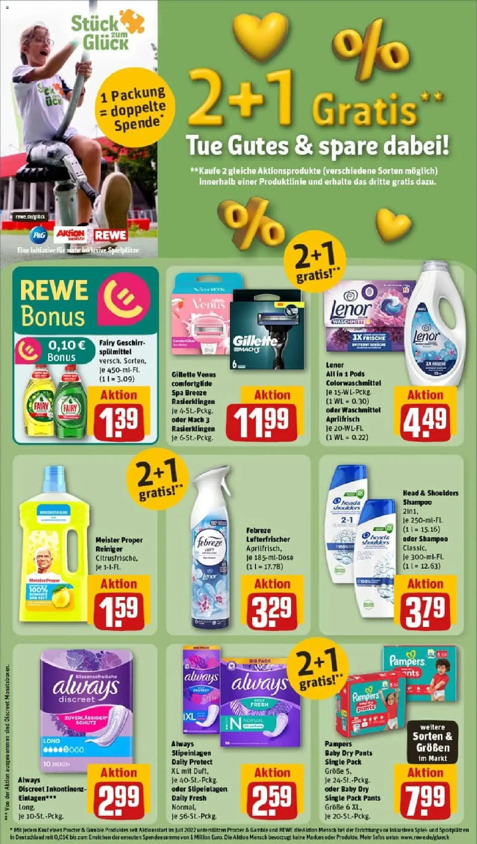 Rewe prospekt Dormagen / Zons	 – gültig ab 23.11.2025 | Seite: 24 | Produkte: Spiel, Lenor, Head & shoulders, Waschmittel