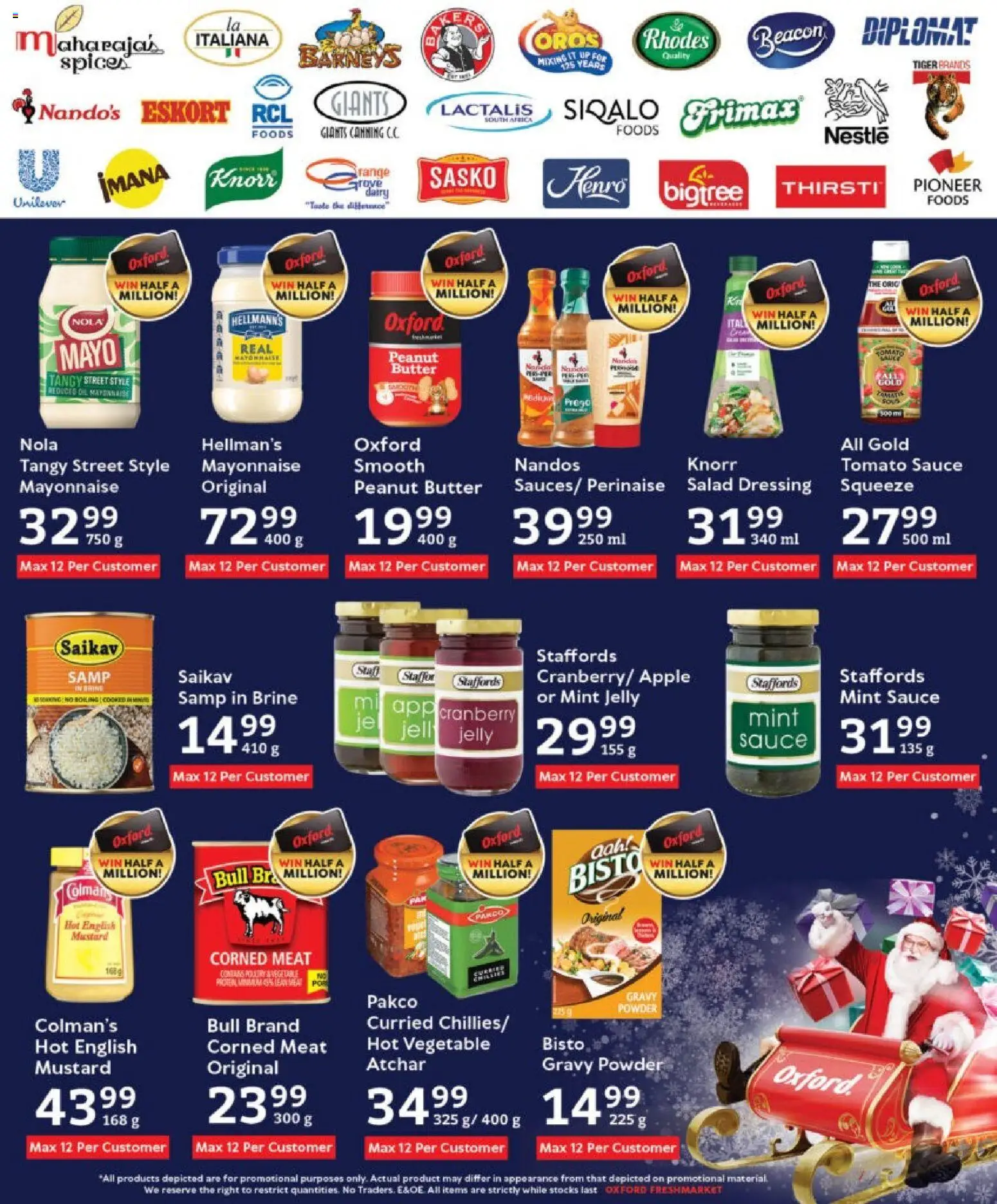 New Oxford Freshmarket catalogue – valid from 03.12.2025 | Page: 13 | Products: Salad dressing, Powder, Tomato sauce, Salad