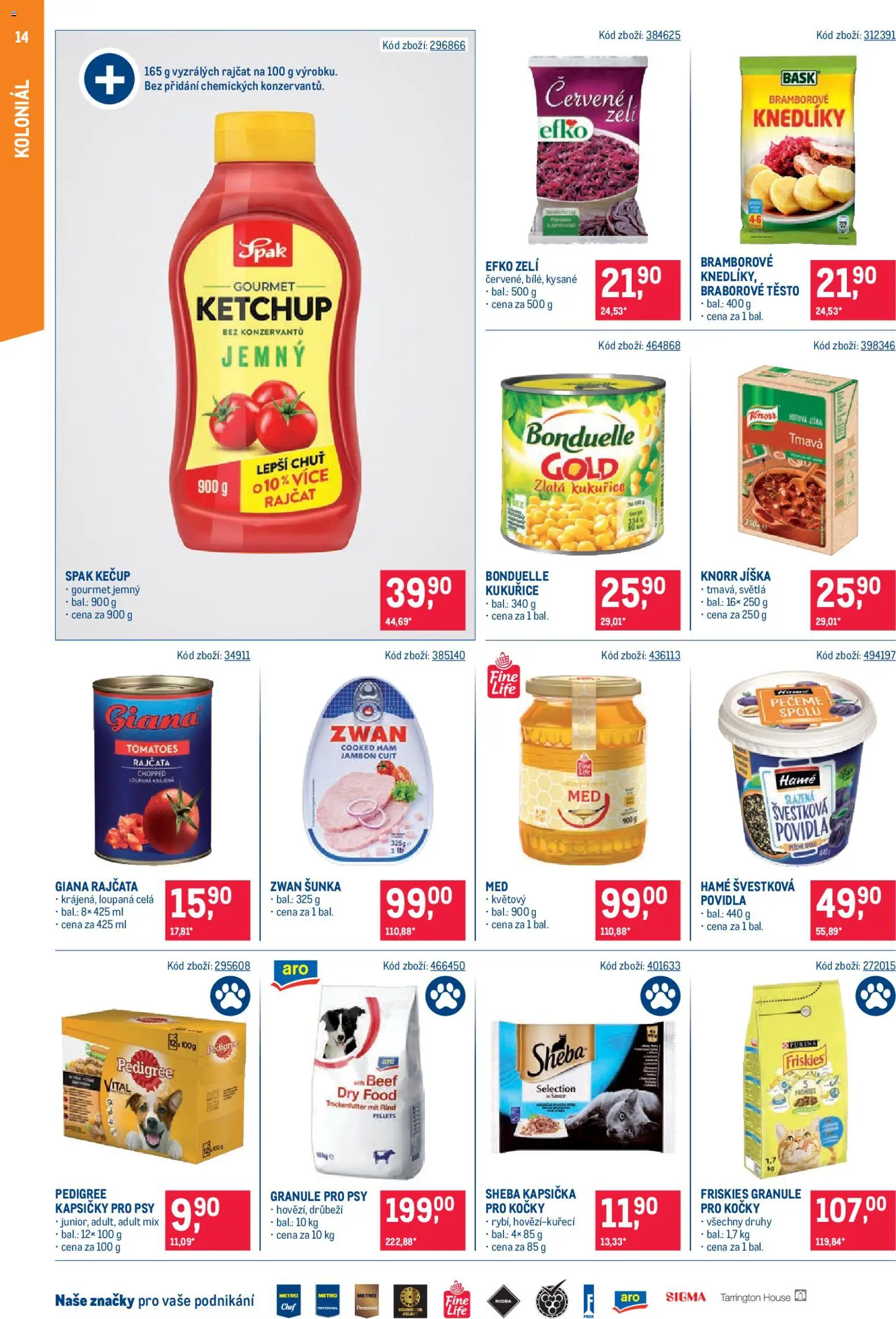 Makro leták - Maloobchod od 05.11.2025 | Strana: 14 | Produkty: Gourmet, Granule pro psy, Granule, Sheba