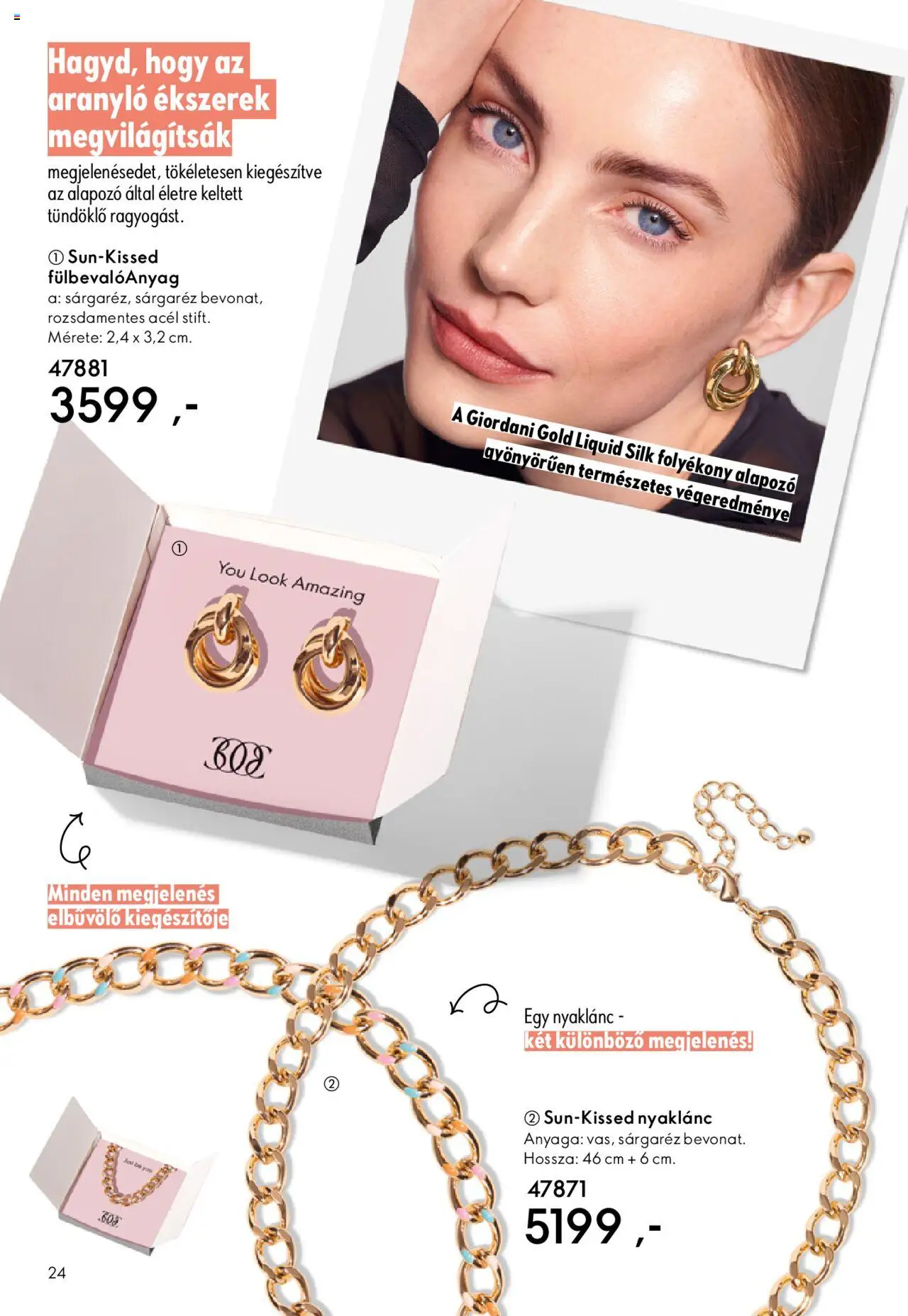 Oriflame akciós ujság - amely érvényes a következő dátumtól: 01.10.2025 | Oldal: 24 | Termékek: Alapozó
