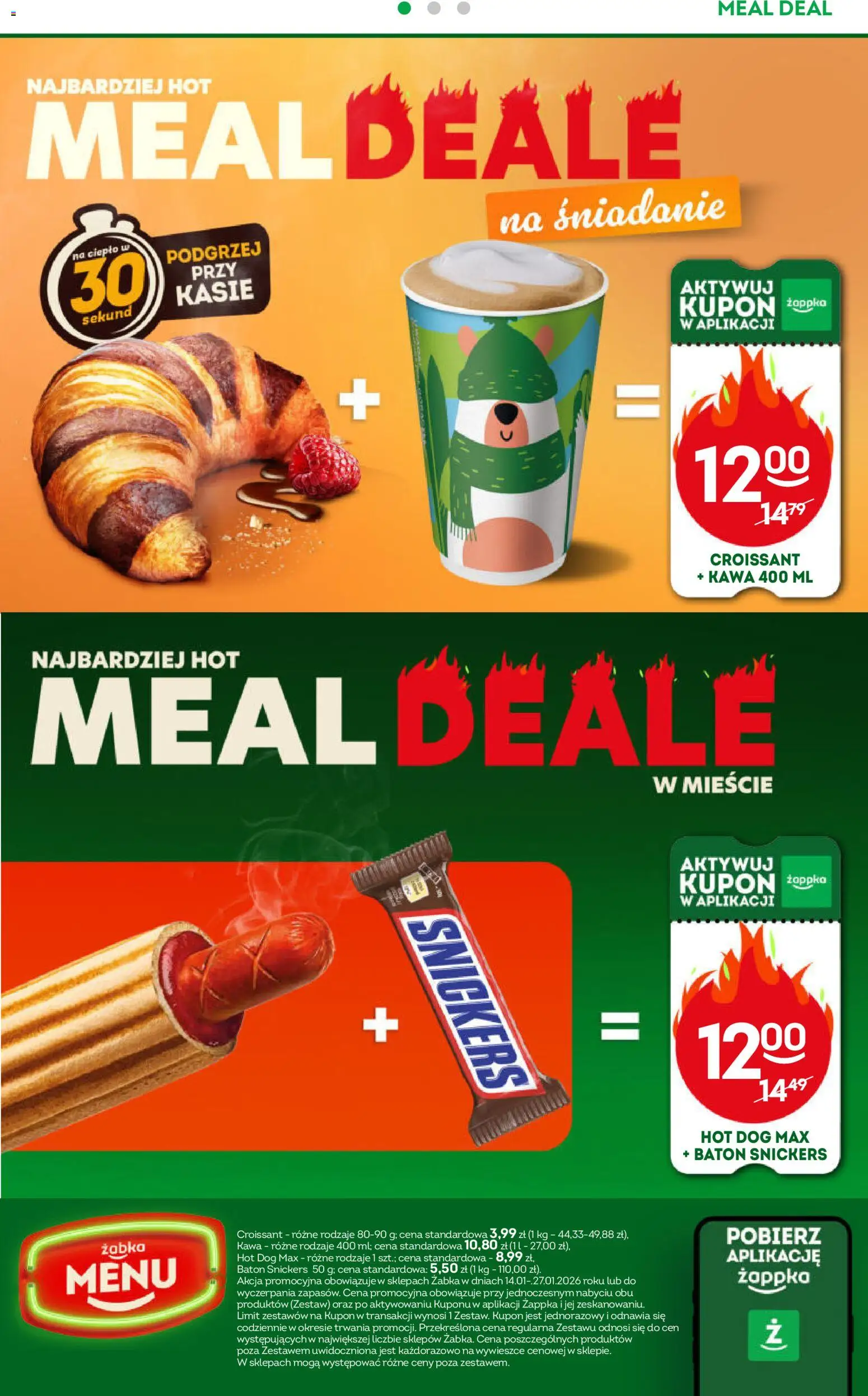 Żabka Gazetka od 14.01.2026 | Strona: 34 | Produkty: Baton, Kawa