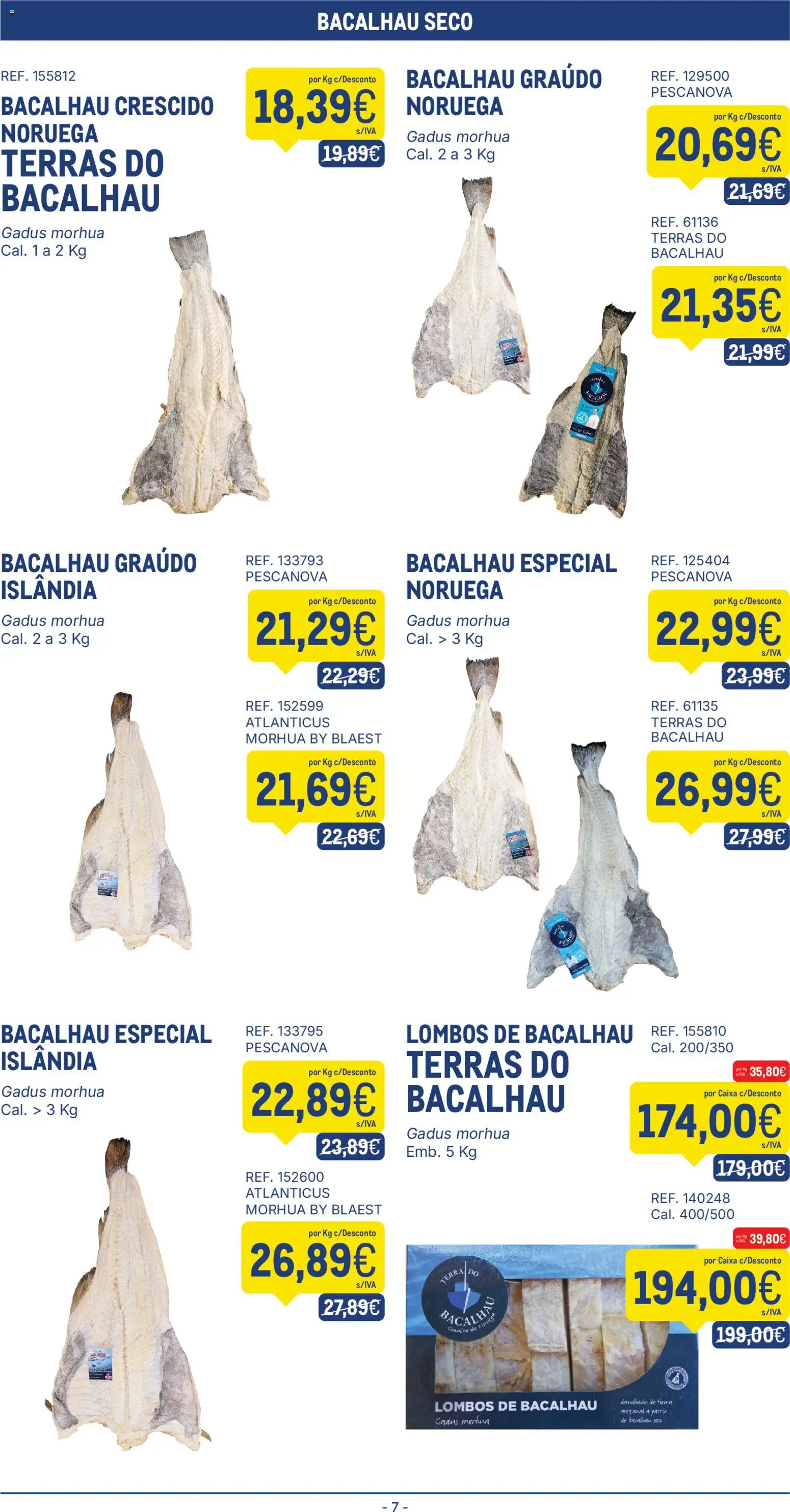 Makro folheto │ válido de 09.12.2025 | Página: 7 | Produtos: Bacalhau, Caixa