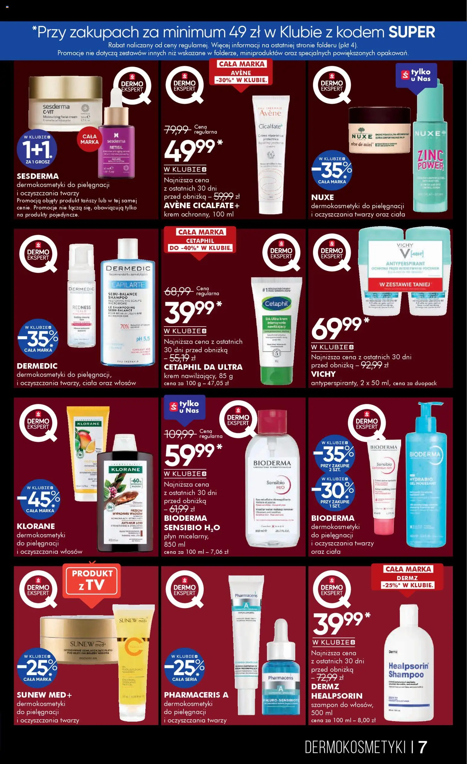 Super-pharm Black Friday od 22.11.2025 | Strona: 7 | Produkty: Szampon, Płatki, Krem, Antyperspirant