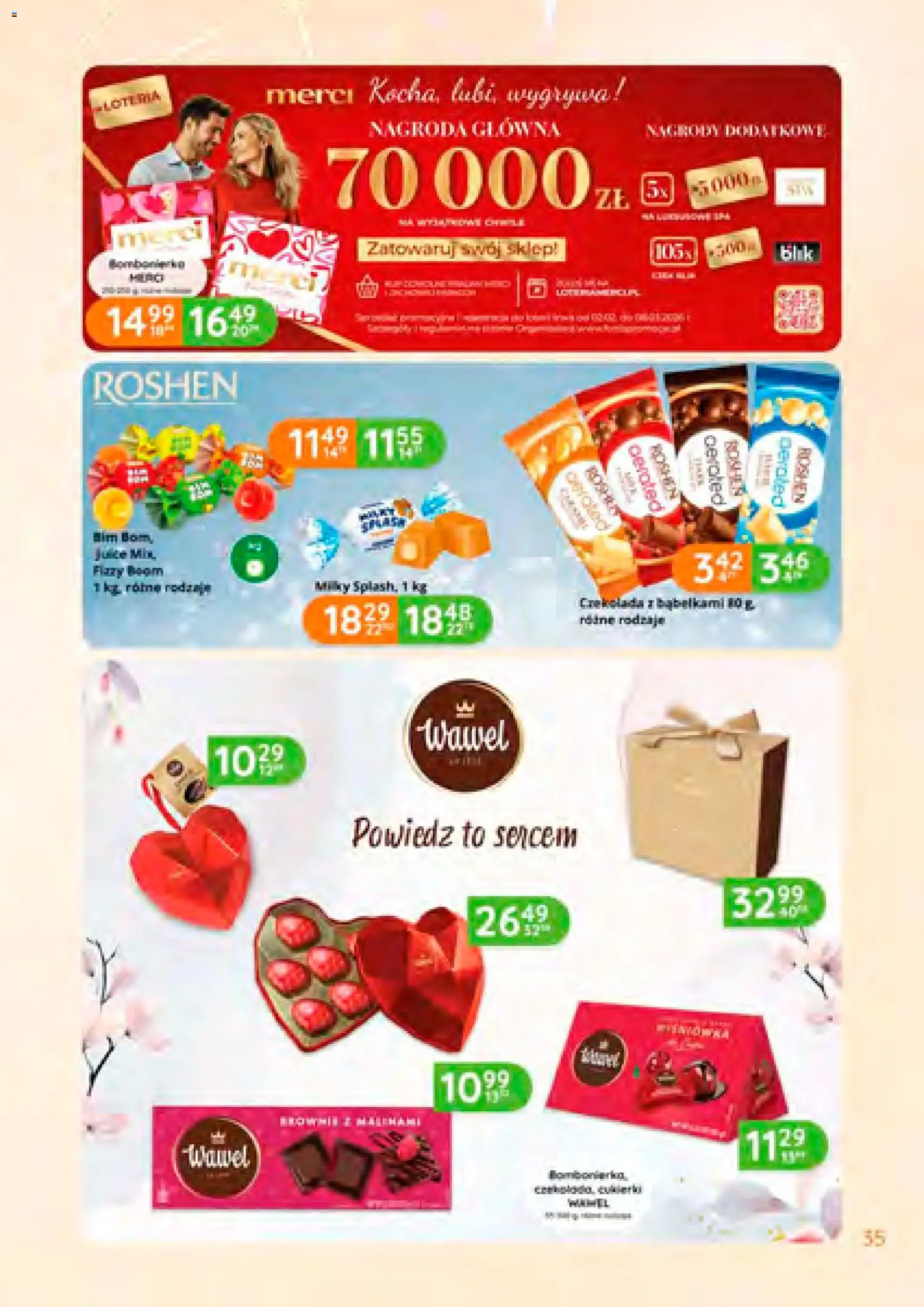 Eurocash Gazetka od 08.01.2026 | Strona: 35 | Produkty: Merci