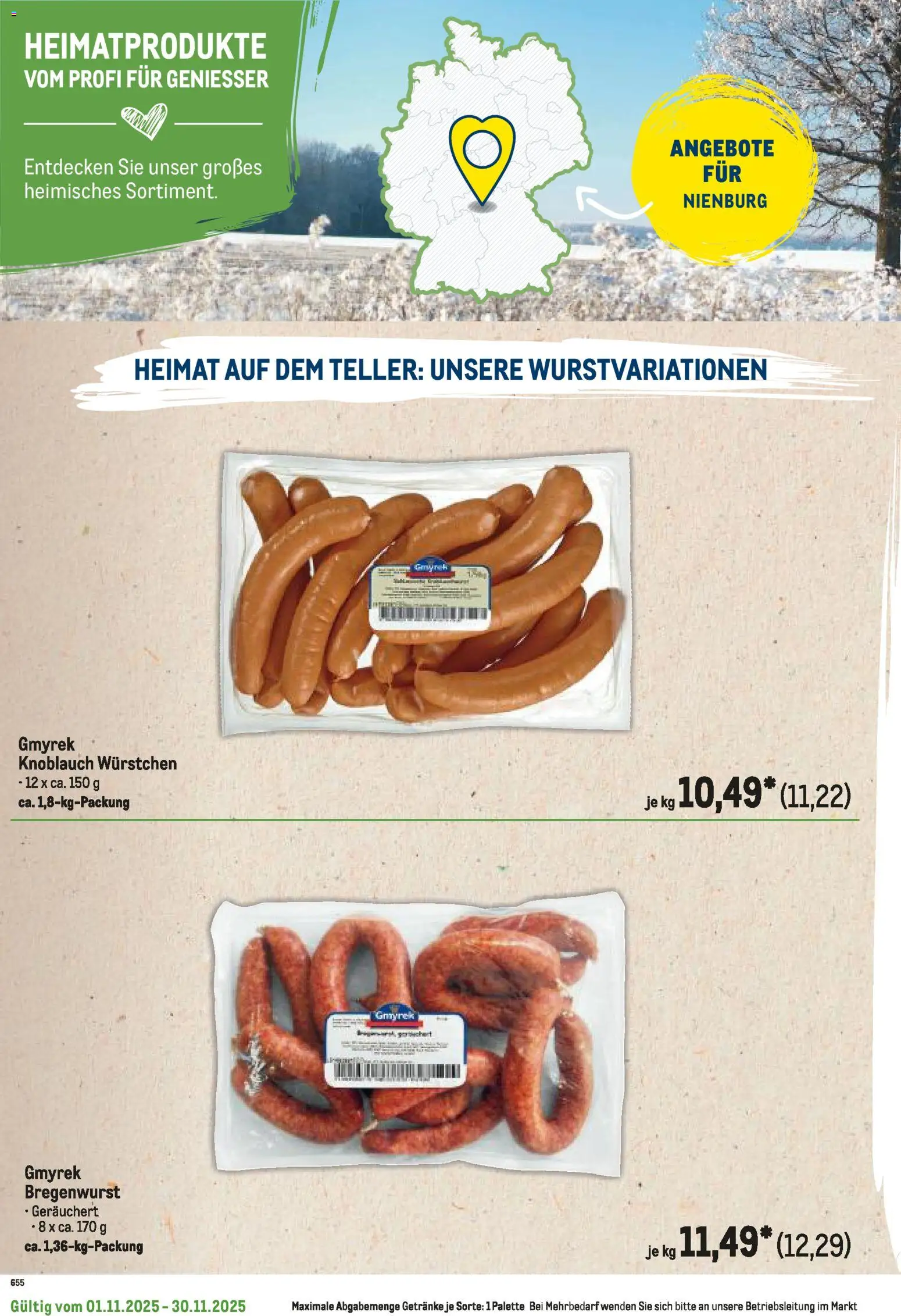 Metro Regionaler Flyer – gültig ab 01.11.2025 | Seite: 12 | Produkte: Knoblauch