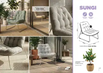 Pré-visualização Espaço Casa folheto Ar Livre 2026 válido de 07.03.2026 | Página: 151 | Produtos: Baloiço, Cadeira, Vaso