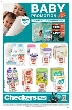 Preview of Checkers specials valid from 25.08.2025