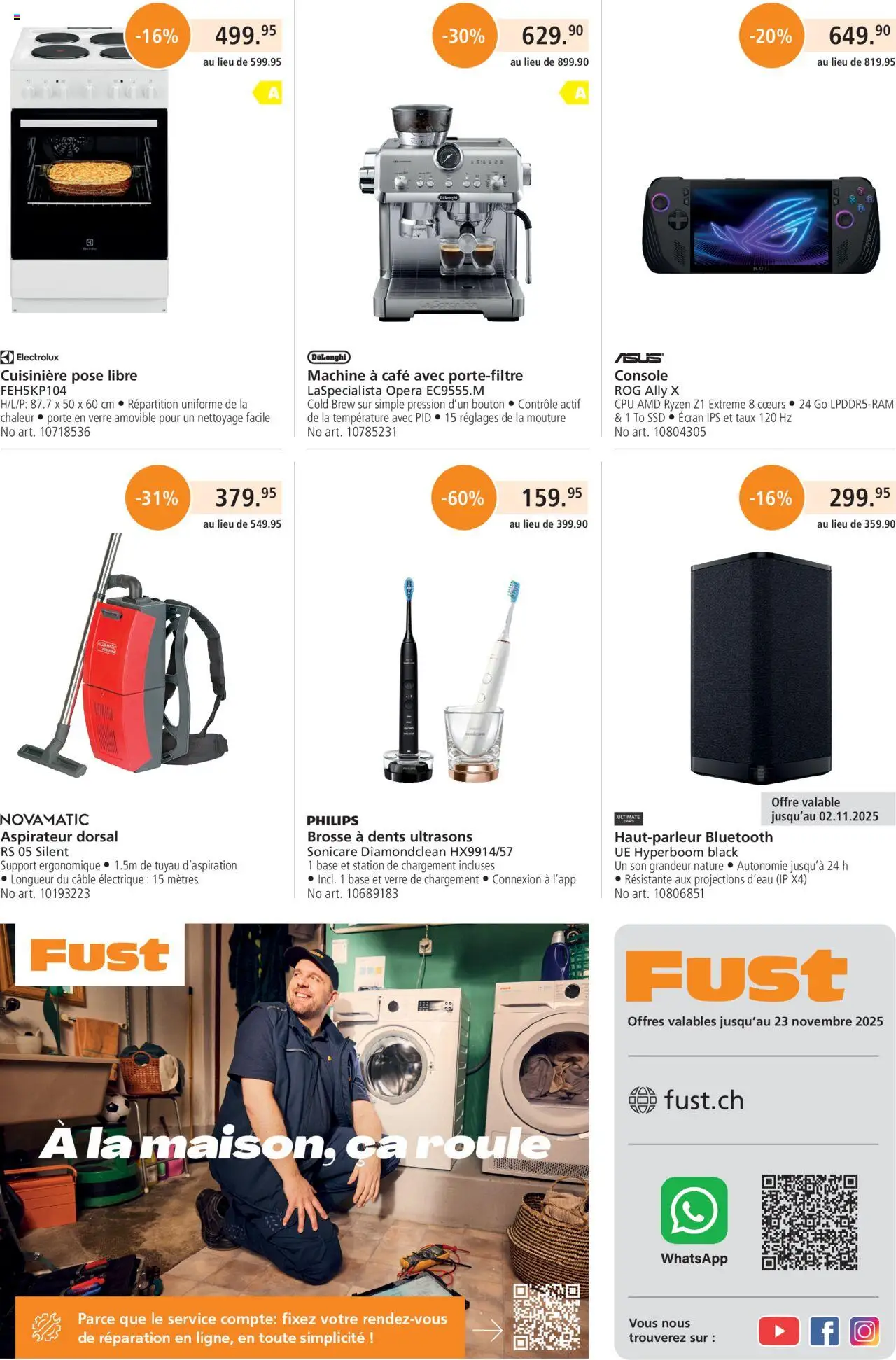 Fust Aktionen FR – gültig ab 20.10.2025 | Seite: 36 | Produkte: Philips