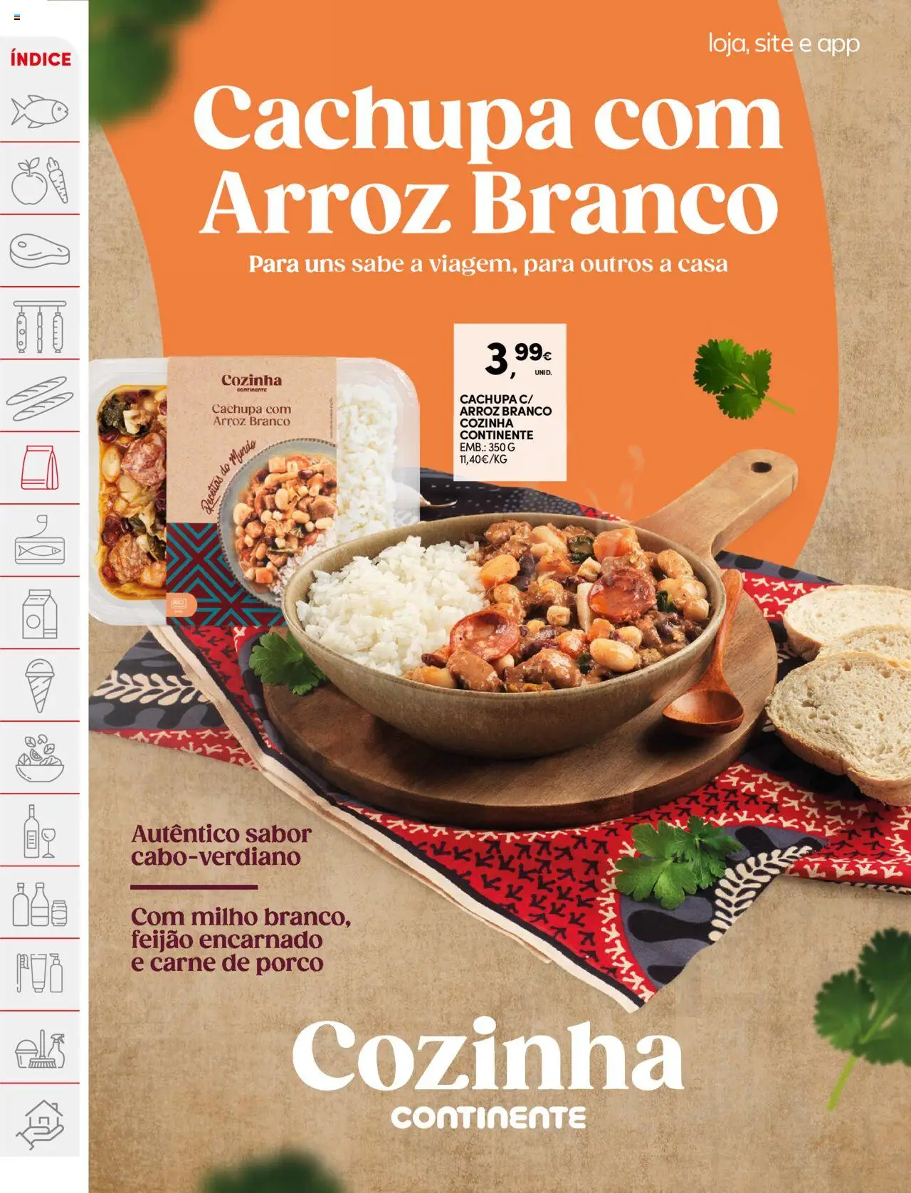 Continente folheto │ válido de 07.10.2025 | Página: 14 | Produtos: Carne de porco, Arroz, Carne, Milho