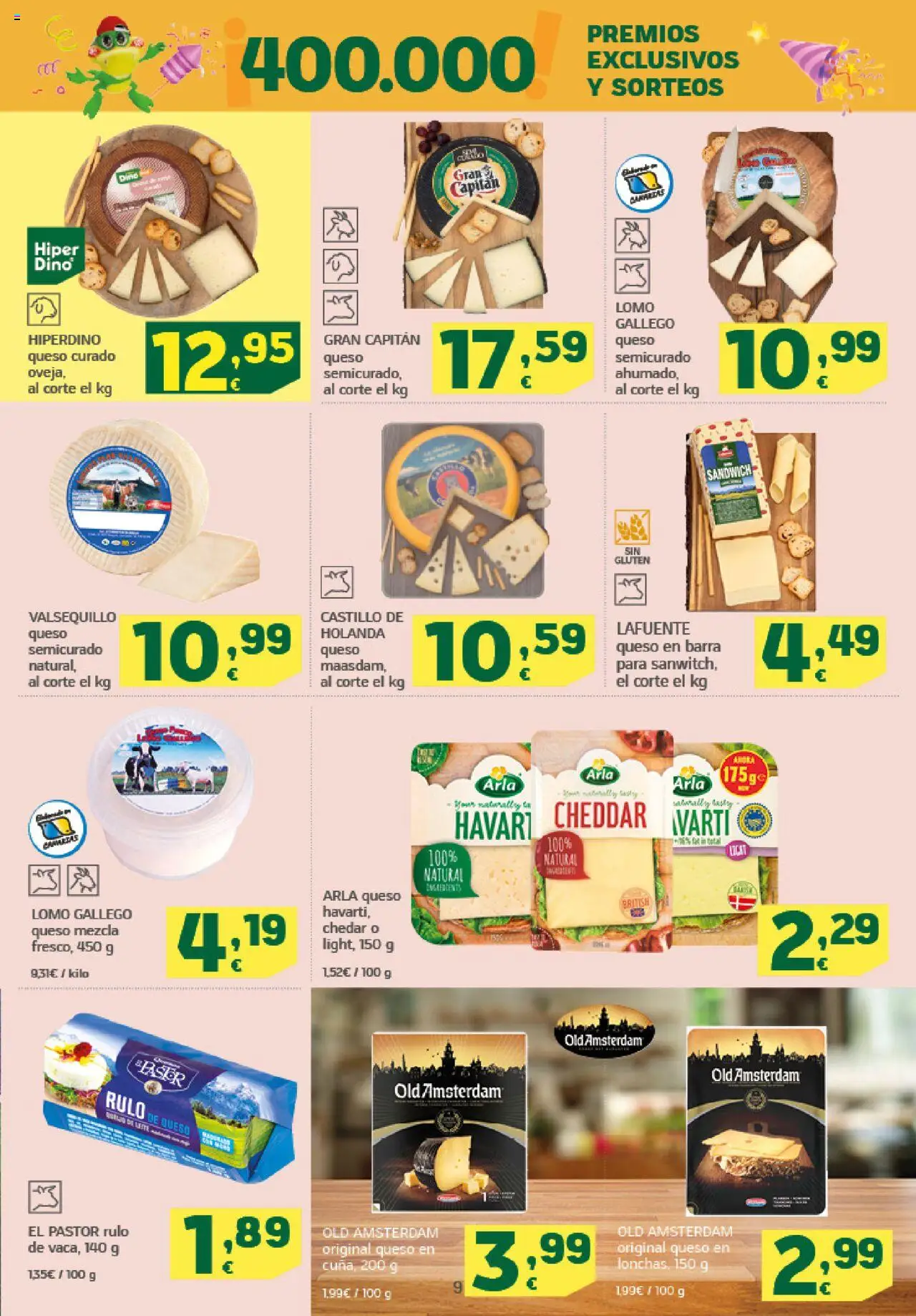 HiperDino folleto │ válido desde el 09.10.2025 | Página: 9 | Productos: Queso