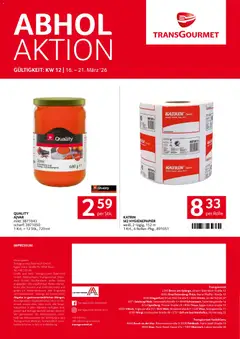 Transgourmet Flugblatt ab 16.03.2026 gültig | Seite: 36