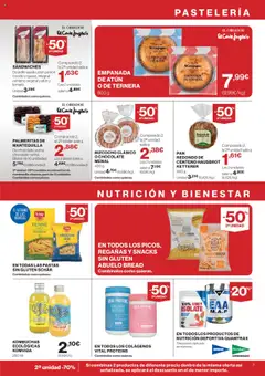 Hipercor catálogo │ válido desde el 14.08.2025 | Página: 7 | Productos: Chocolate, Jamón, Bizcocho, Συσκευή ροής