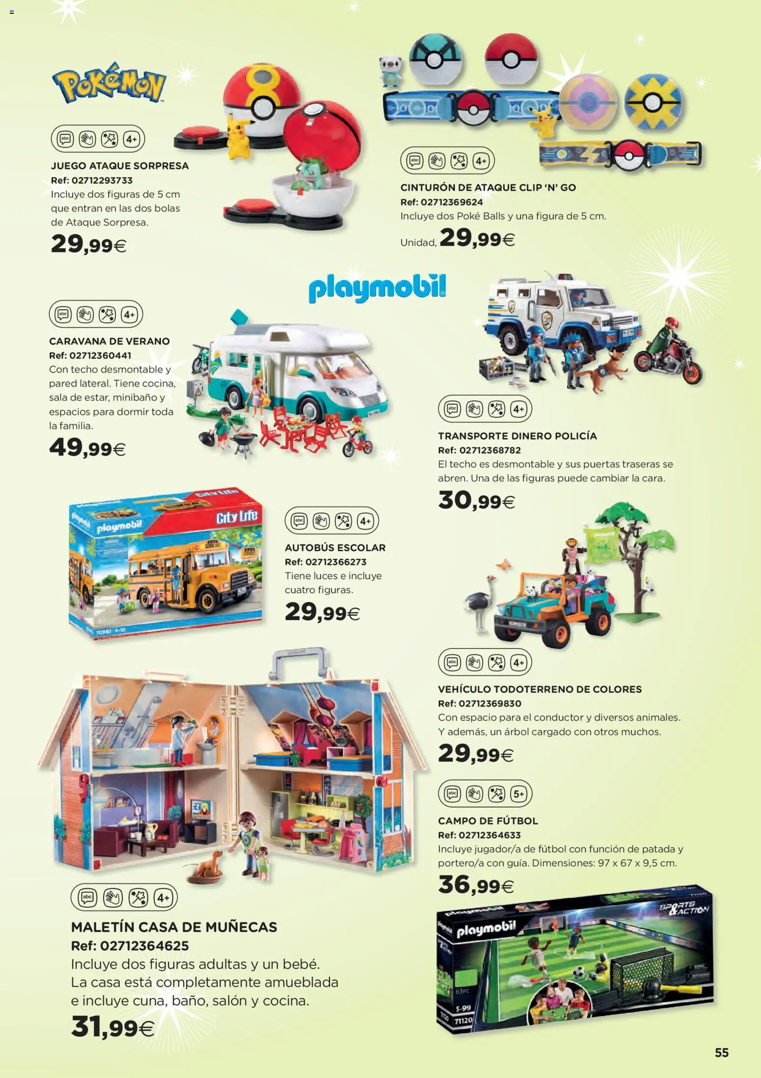 Hipercor catálogo │ válido desde el 31.10.2025 | Página: 55 | Productos: Cinturón, Casa de muñecas